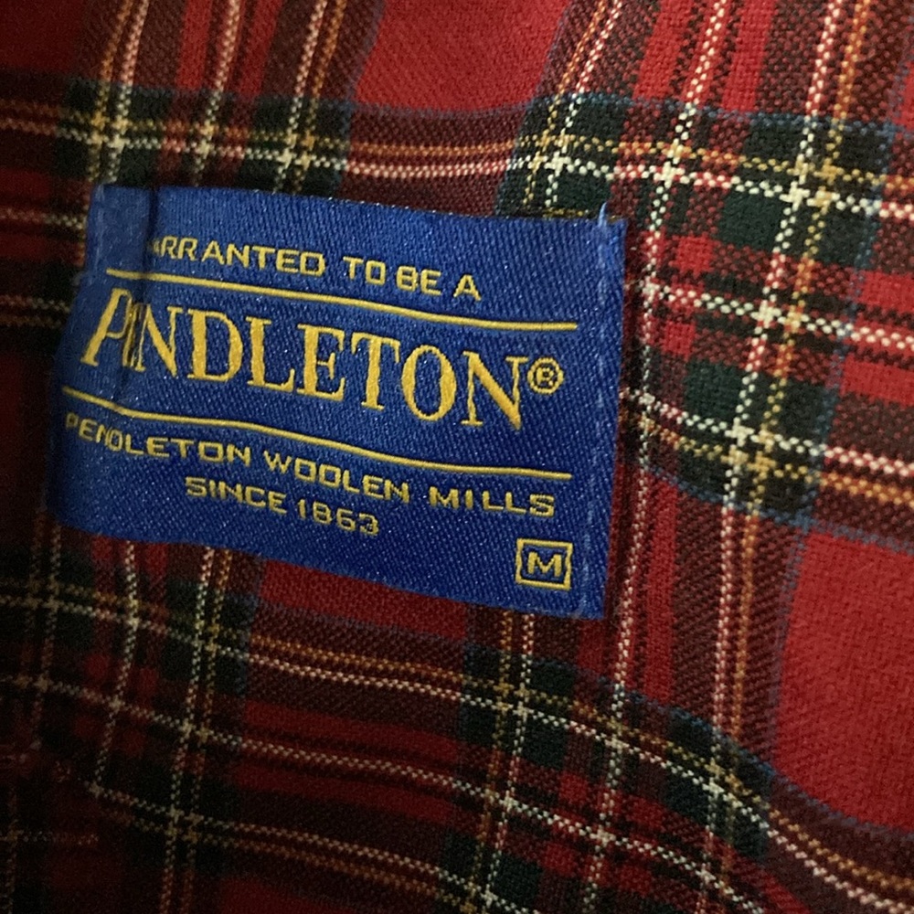Pendleton Sir Pendleton Medium Wool Shirt - image 3